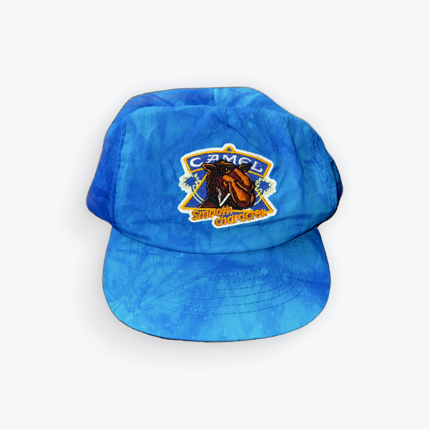 Vintage 90's Tie Dye Camel Cigarettes Snapback Hat
