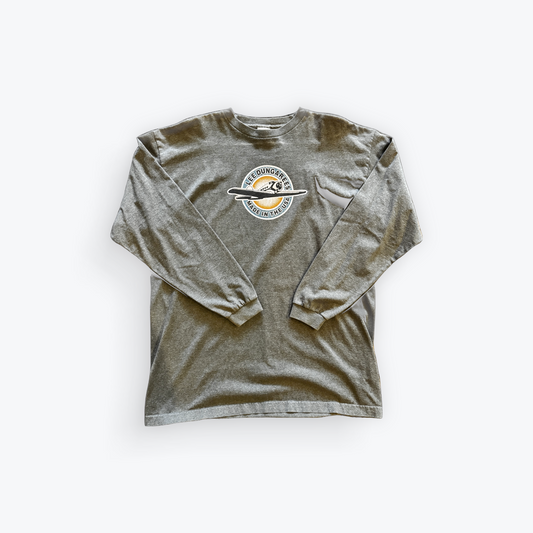 Vintage 00's Lee Dungarees Made in USA Plane Shirt