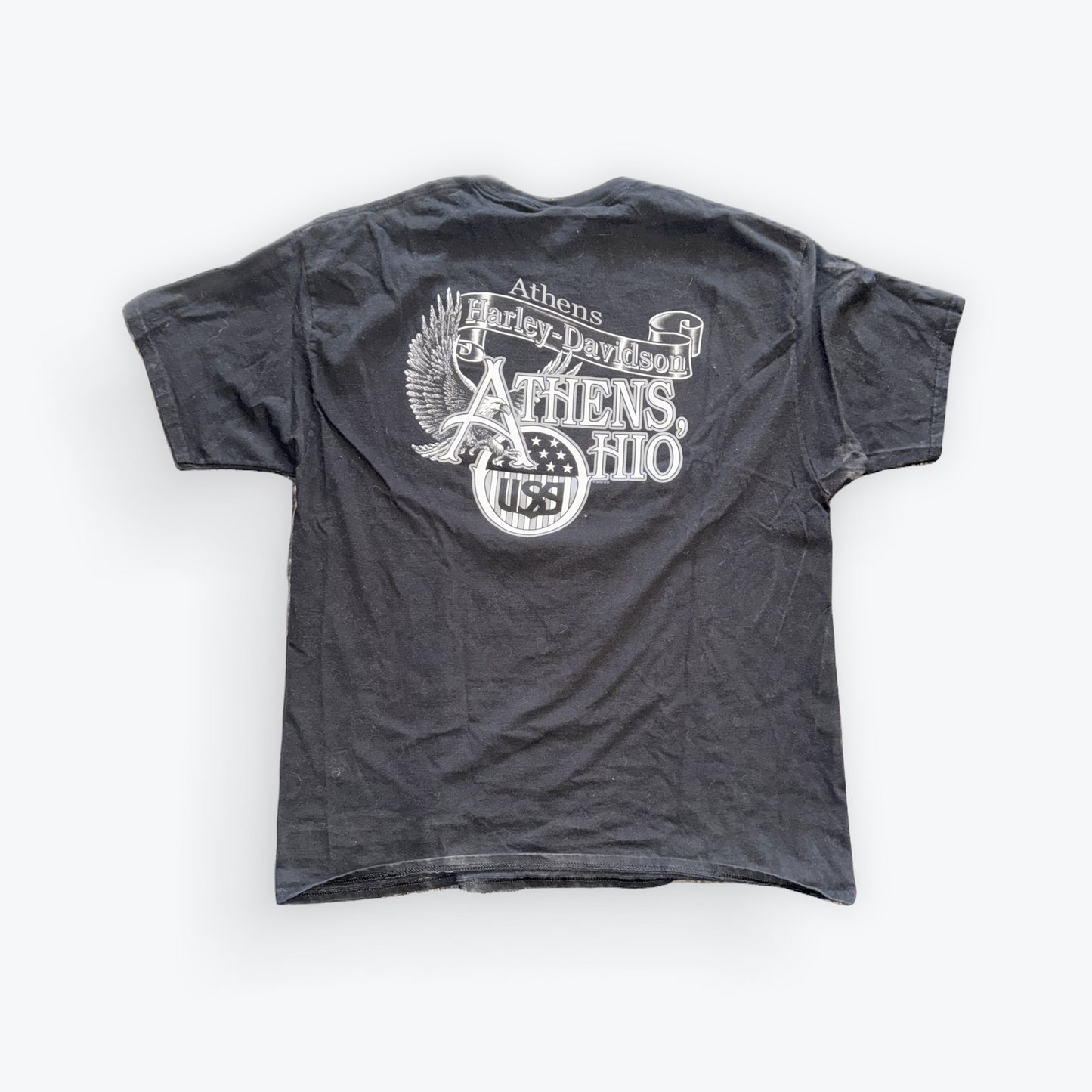 2014 Rolling Legend Athens Ohio Harley Davidson Tee