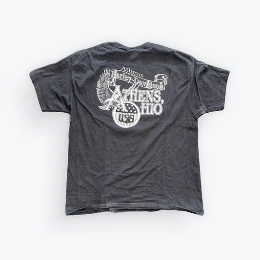 2014 Rolling Legend Athens Ohio Harley Davidson Tee