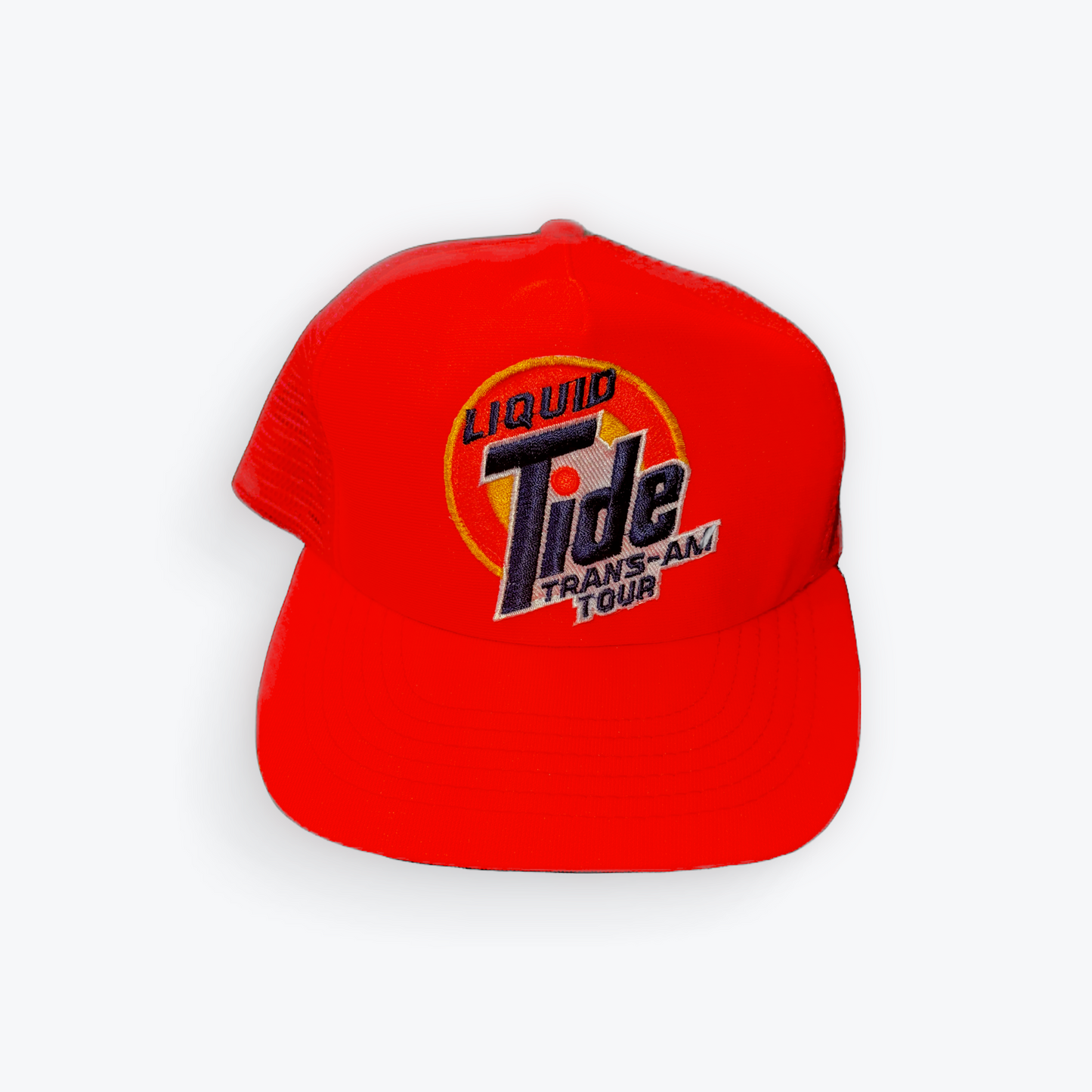 Vintage 90's Liquid Tide Trans-Am Tour Trucker Snapback Hat