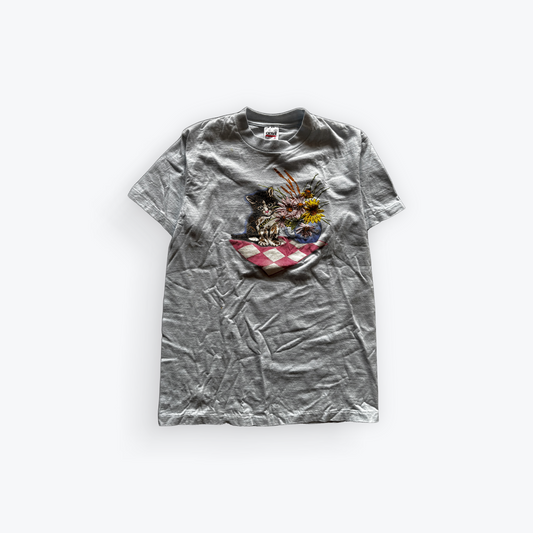 Vintage 90's Kitten Picnic Grandma Shirt