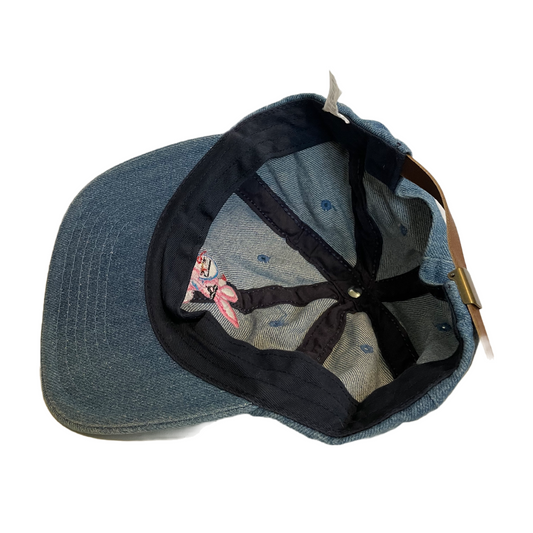 Vintage 90s Denim Energizer Bunny Strapback Hat