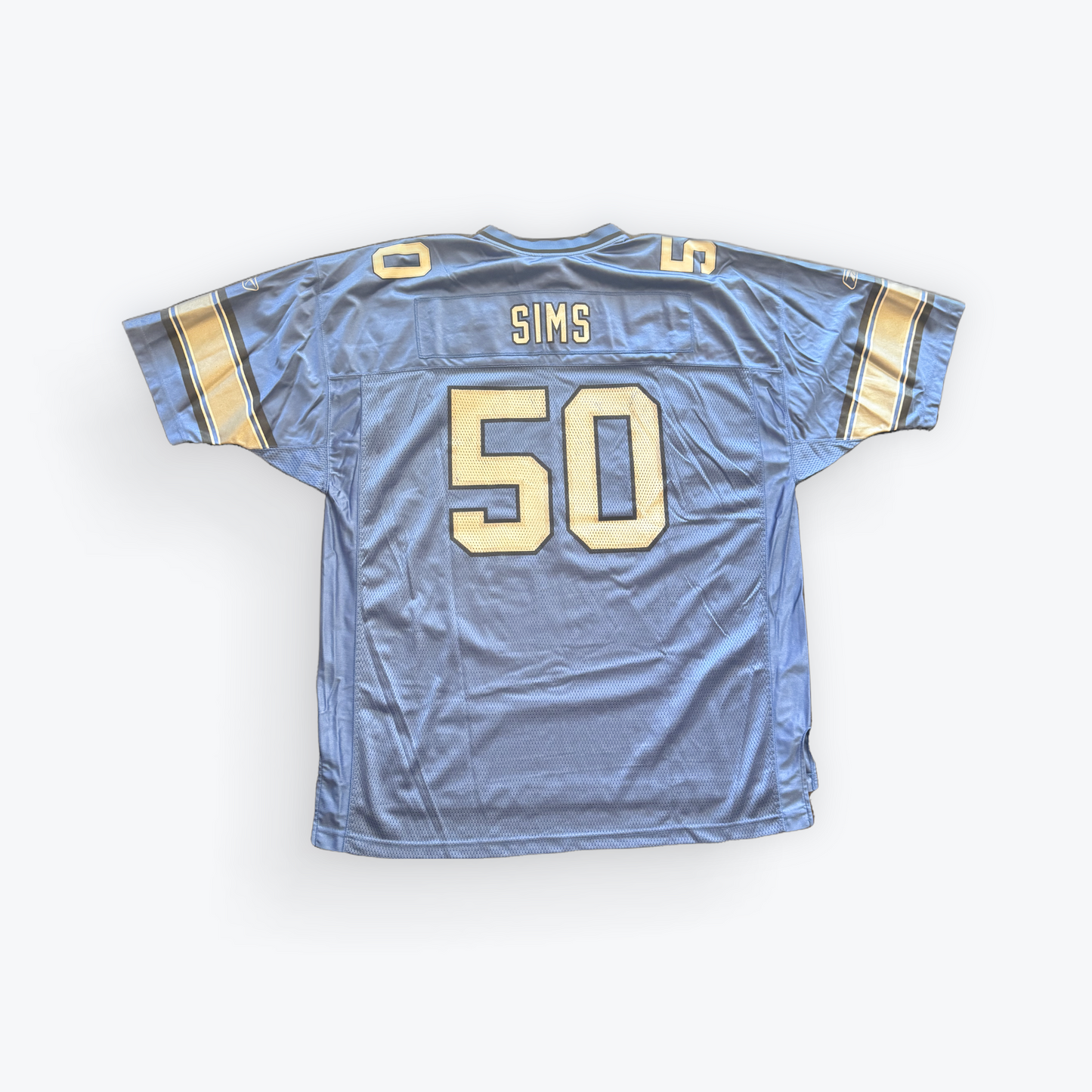 Vintage 00's Reebok NFL Detroit Lions Earnie Sims Jersey