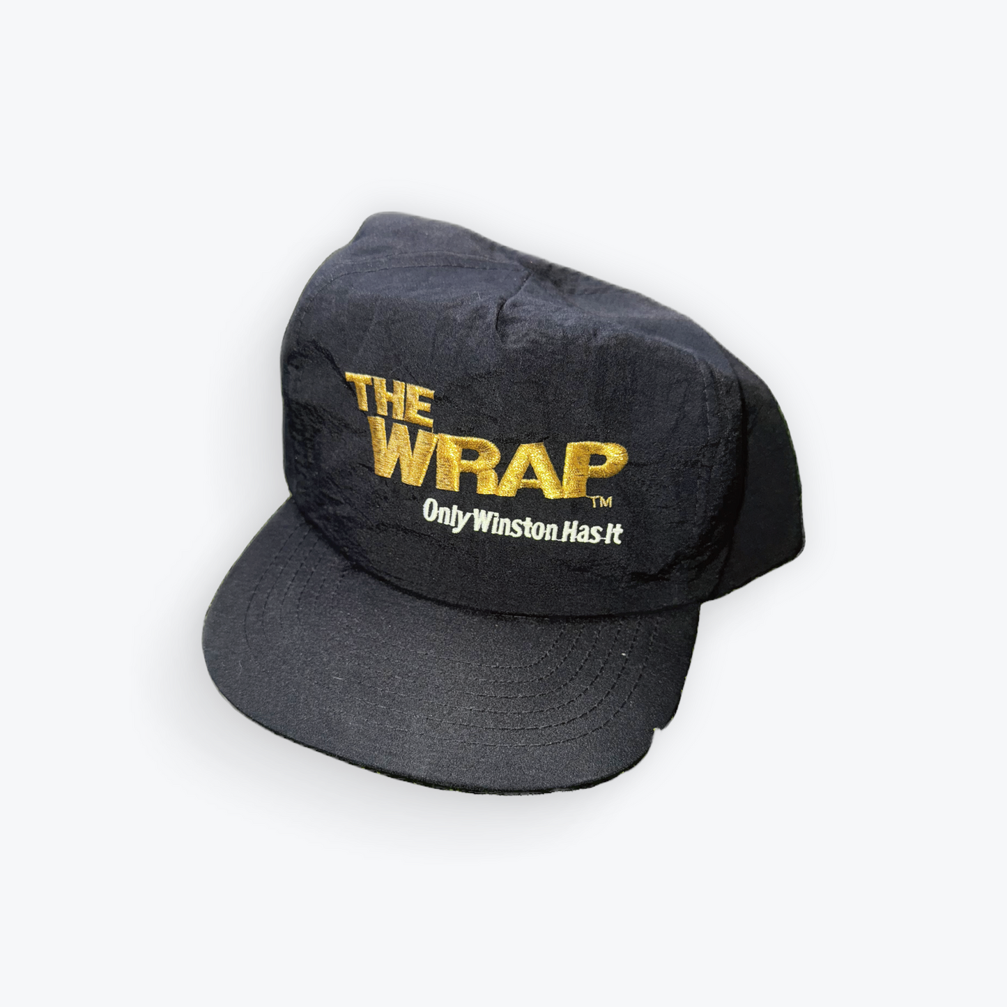 Vintage 90's Winston The Wrap Snapback Hat