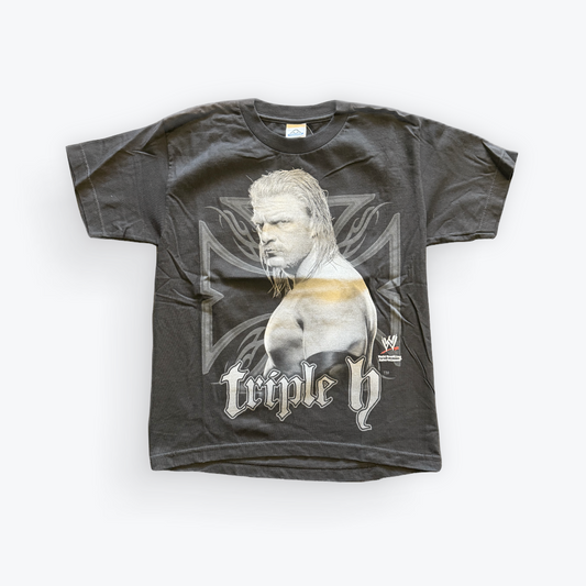 Vintage Y2K WWE Triple H Wrestling Tee