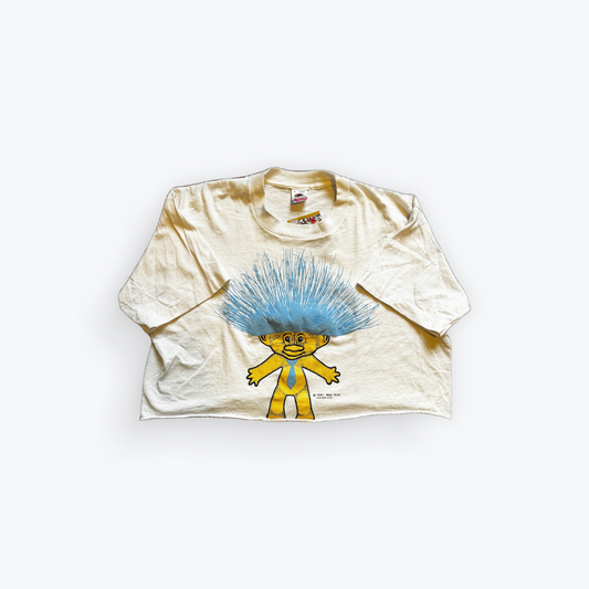 Vintage 1991 Trolls Cropped Shirt