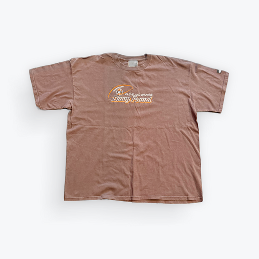 Vintage Y2K Puma Cleveland Browns Dawg Pound Embroidered Tee