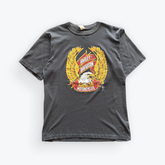 Vintage 1987 Harley Davidson Motorcycles Eagle Shirt