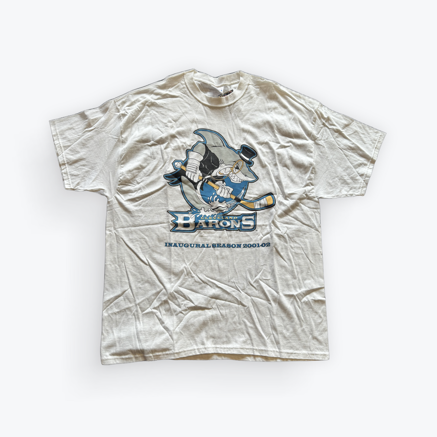 Vintage 2001 Cleveland Barons Inaugural Season Tee