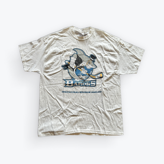 Vintage 2001 Cleveland Barons Inaugural Season Tee