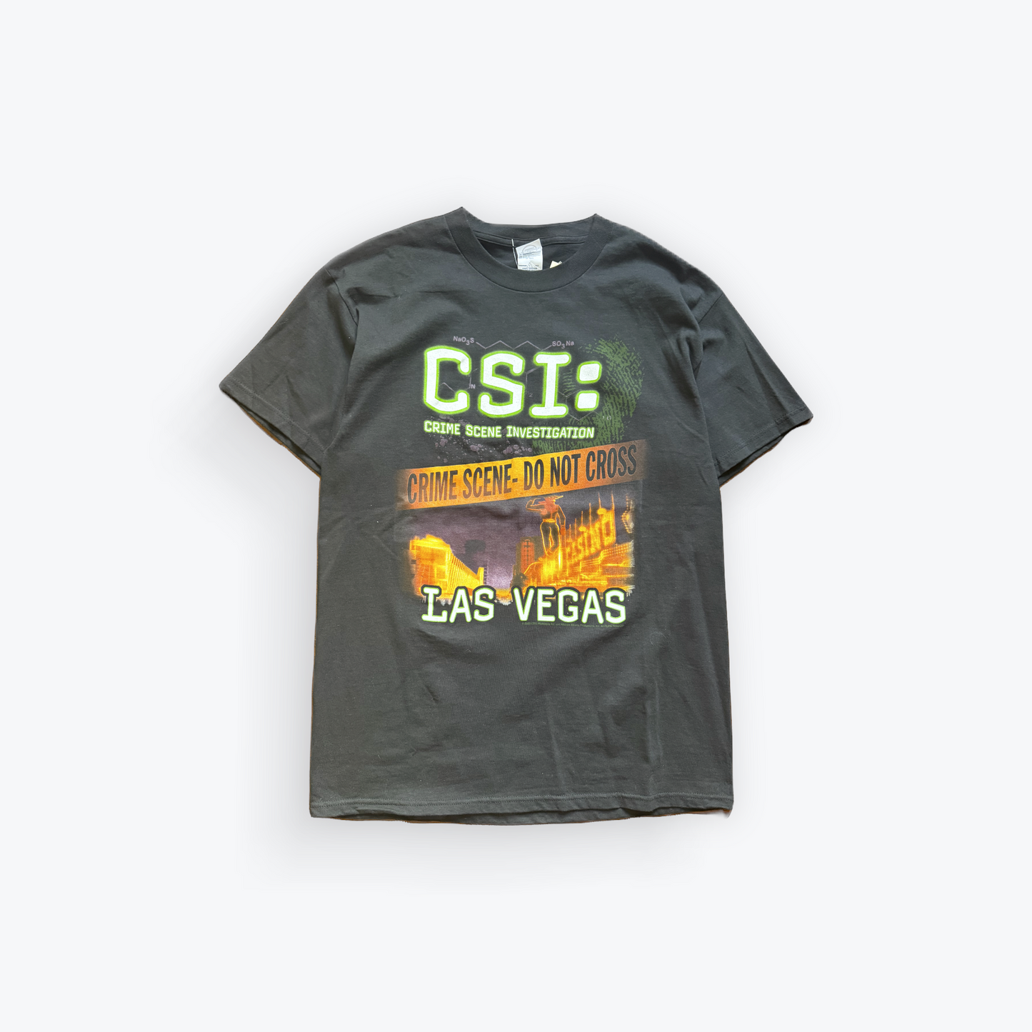 Vintage 2003 CSI: Crime Scene Investigation Las Vegas Shirt