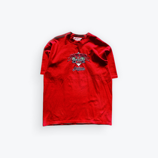 Vintage 90's Cleveland Indians Jacob's Field 10th Man Society Embroidered Shirt