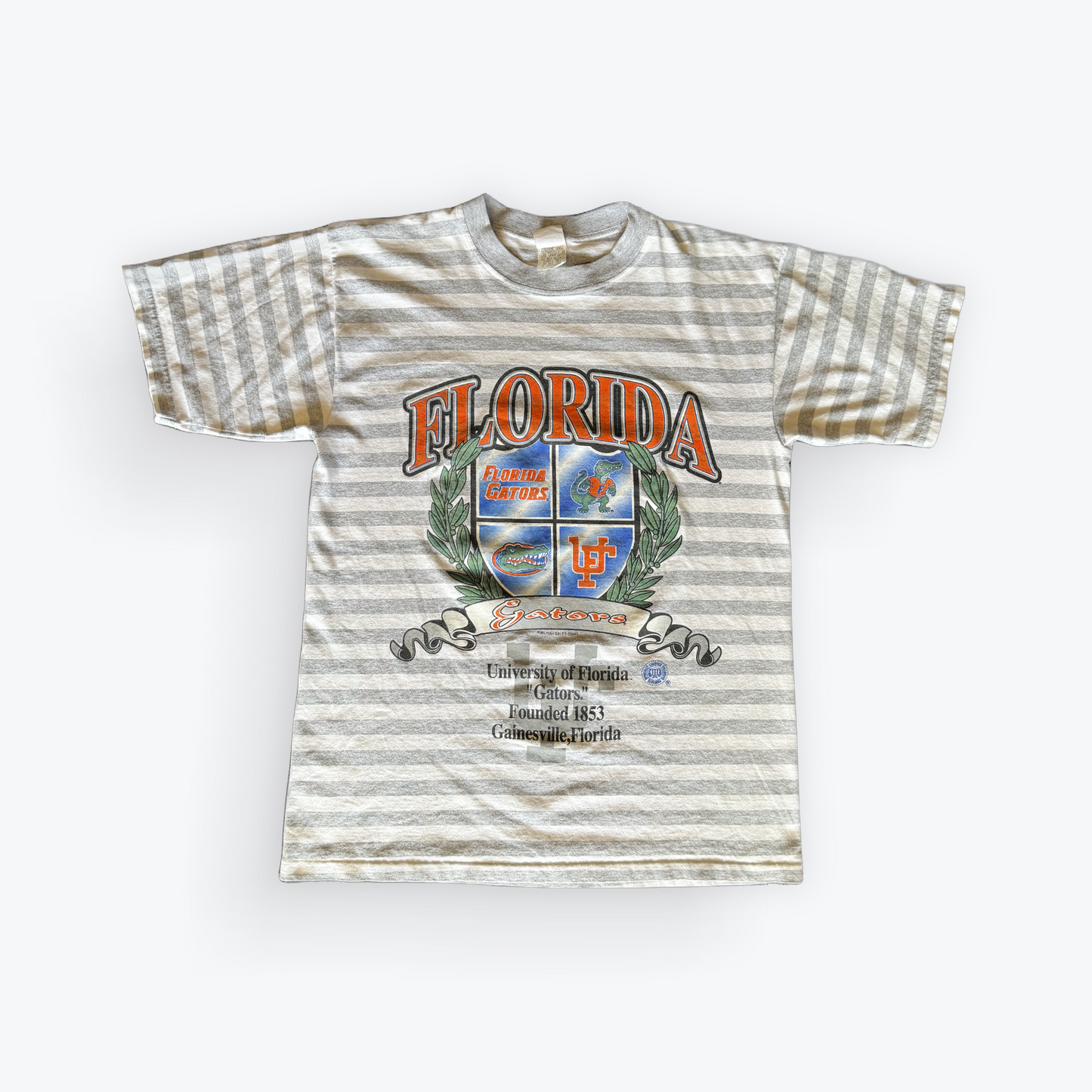 Vintage 90's Florida Gators Pinstriped Tee
