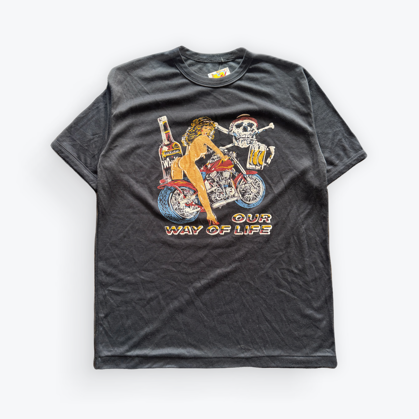 Vintage 80's Biker Our Way of Life Shirt