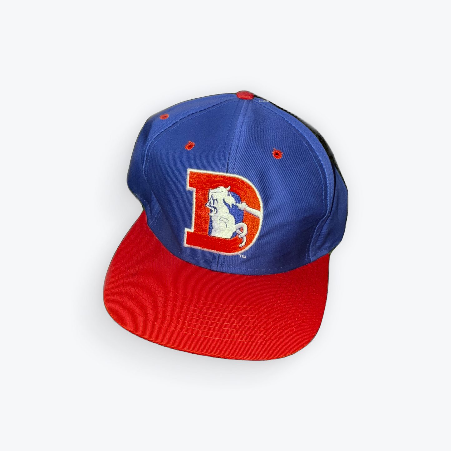 Vintage 90's Logo 7 Denver Broncos Snapback Hat