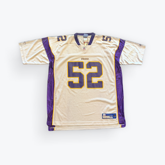 Vintage 00's Reebok Minnesota Vikings Chad Greenway Jersey