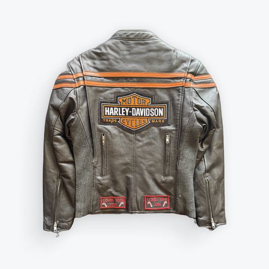 Vintage 00's Thinsulate 3M Harley Davidson Leather Jacket