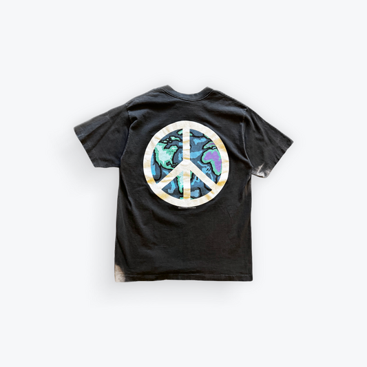 Vintage 1991 MTV World Peace Logo Shirt