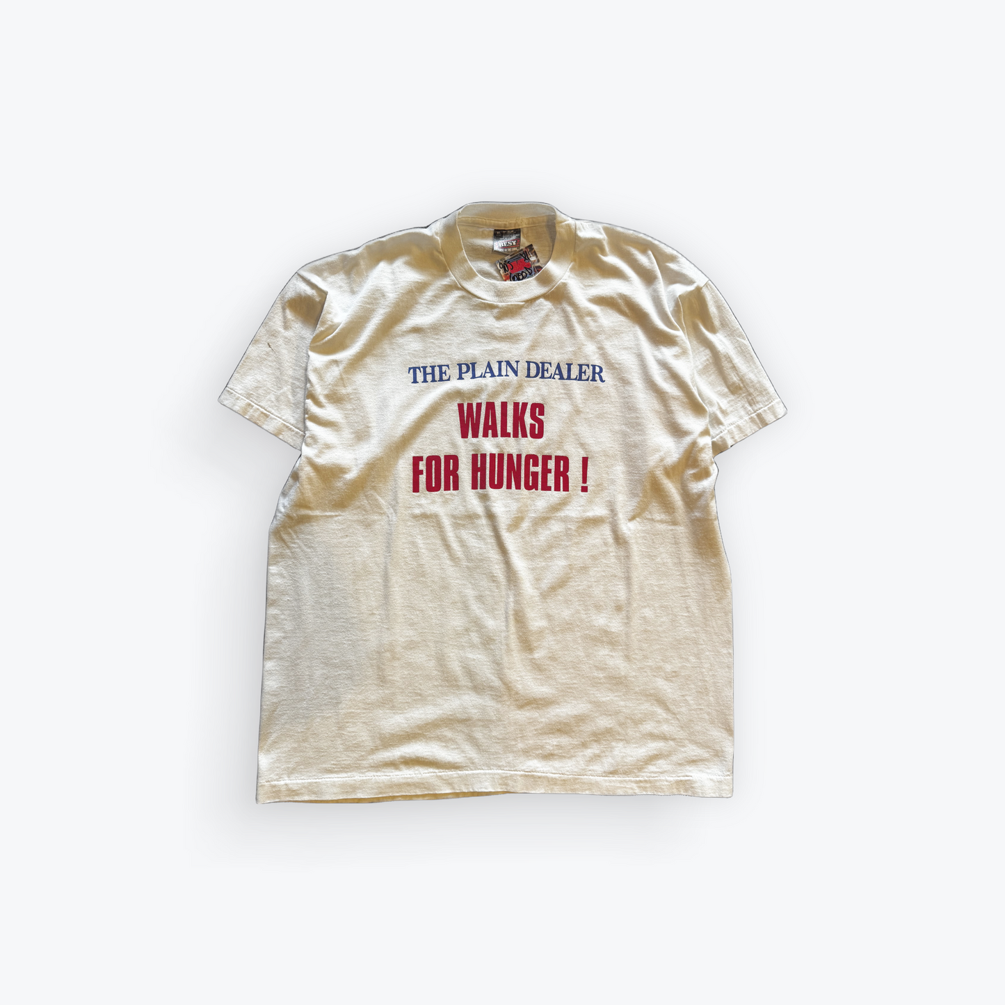 Vintage 90's The Plain Dealer Walks For Hunger! Shirt
