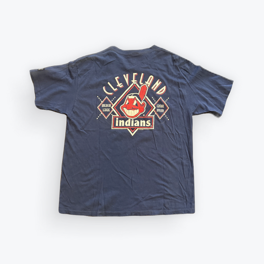 Vintage 1996 Starter Cleveland Indians Chief Wahoo Baseball Tee