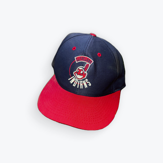 Vintage 00's Cleveland Indians Chief Wahoo Snapback Hat