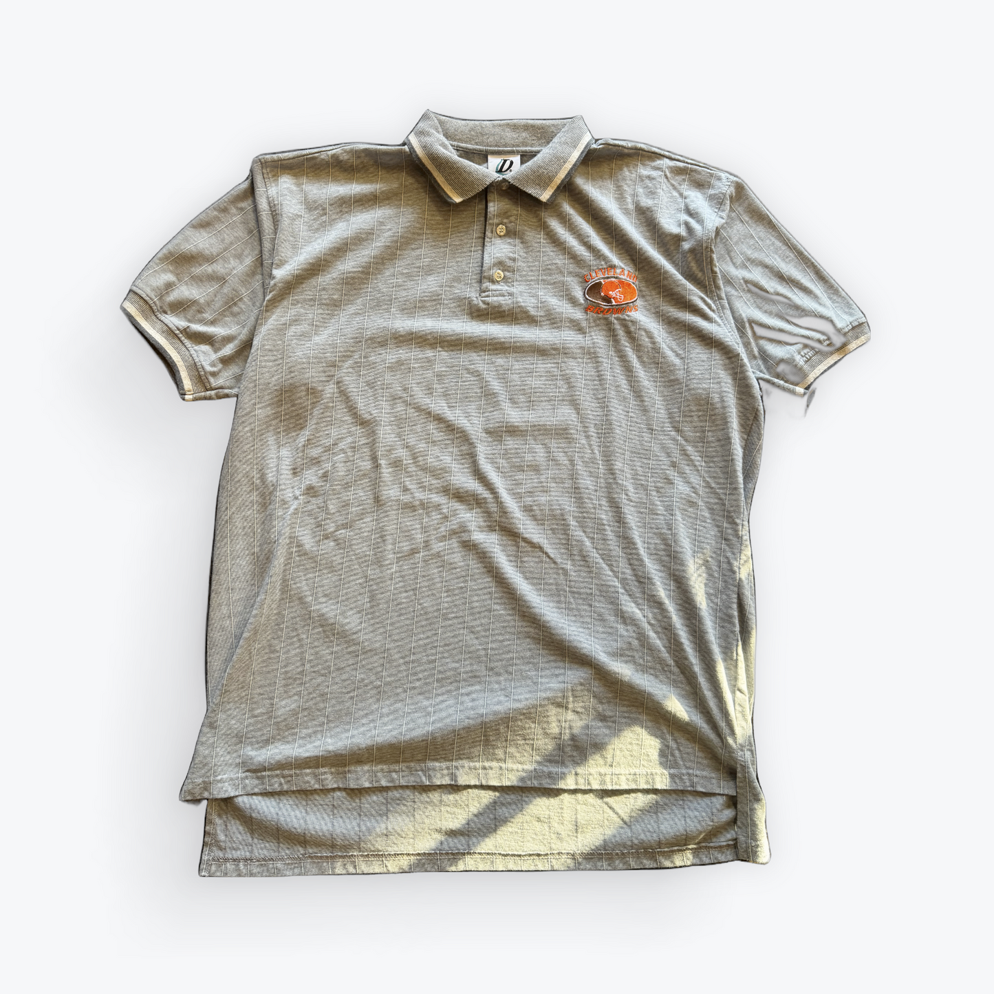 Vintage 90's Embroidered Cleveland Browns Polo Shirt