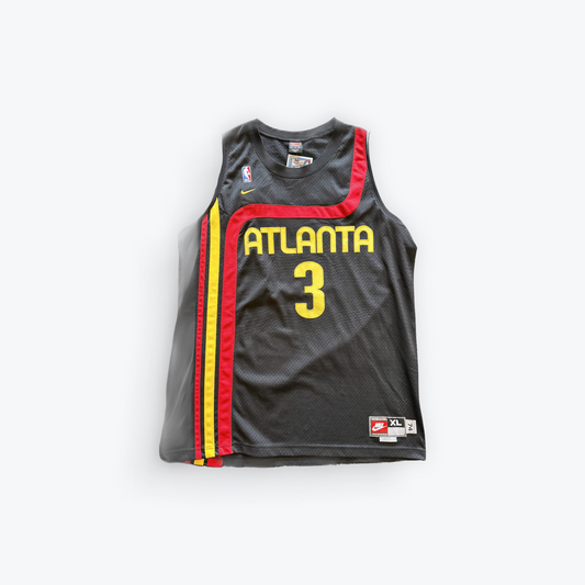 Vintage ShaReef Rahim Atlanta Hawks Black Jersey