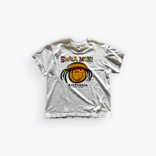 Vintage 00's Smile Mon Antigua West Indies Location Shirt