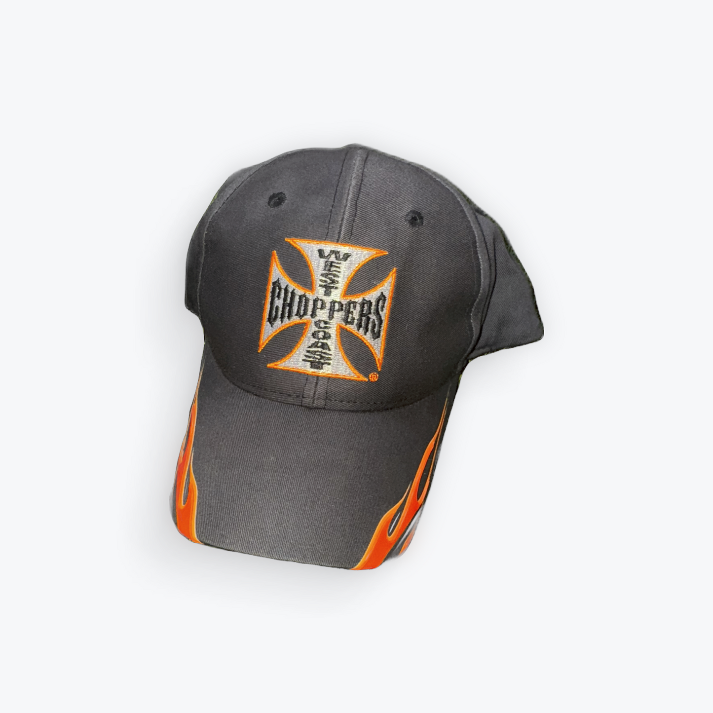 Vintage 00's West Coast Choppers Flame Snapback Hat