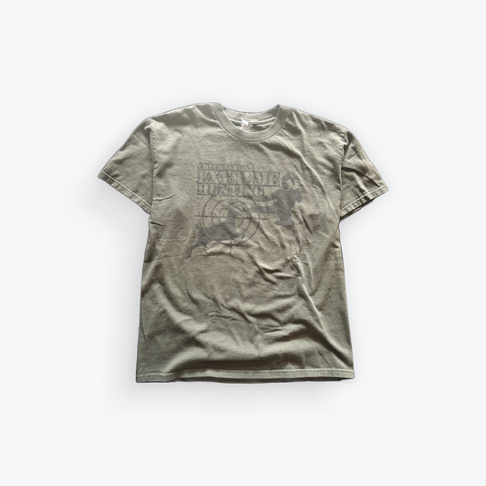Vintage 00's Chuck Norris Extreme Hunting Funny Shirt