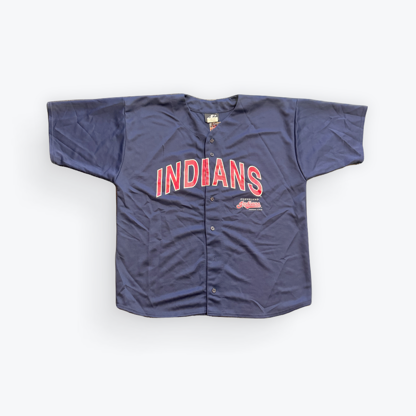 Vintage 2001 Logo Athletic Cleveland Indians Jersey