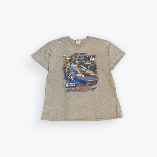 Vintage 1999 Jeff Gordon Nascar Star Wars Episode One Now This is Racing Shirt