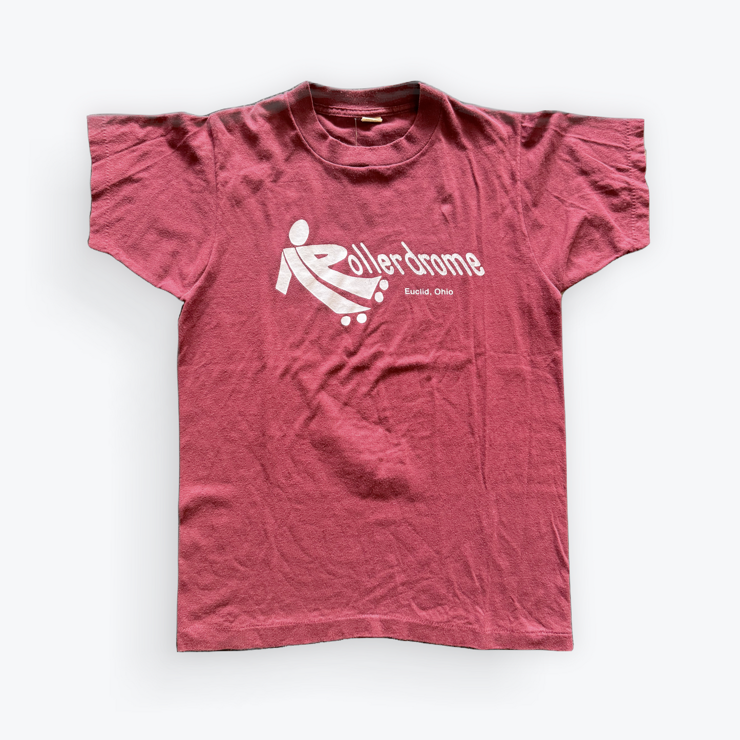 Vintage 70's Rollerdrome Skate Rink Euclid, Ohio Tee