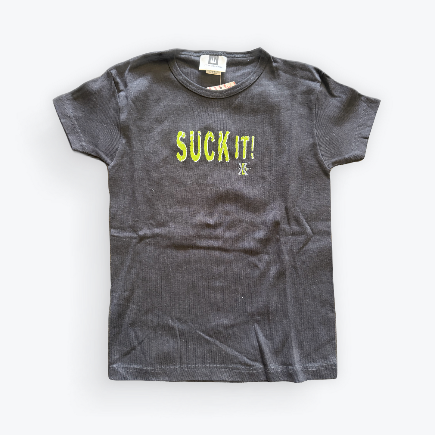 Vintage Y2K D-Generation X Suck It Baby Tee