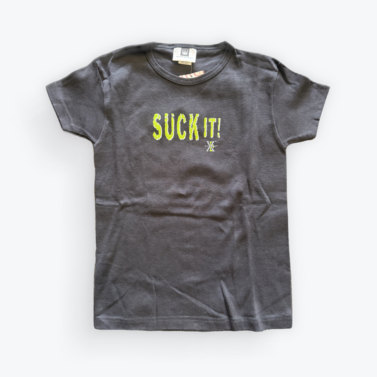 Vintage Y2K D-Generation X Suck It Baby Tee
