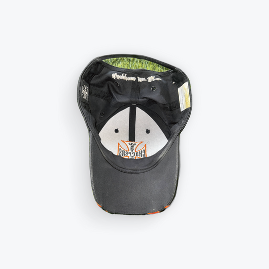 Vintage 00's West Coast Choppers Flame Snapback Hat