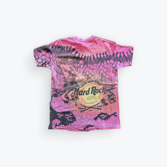 1990 World Cup of Surfing Hard Rock Cafe All Over Print Tee
