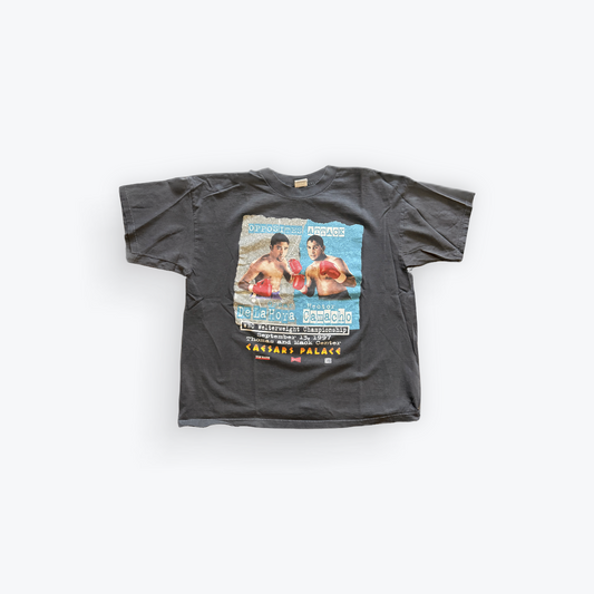 Vintage 1997 Oscar De Le Hoya Opposites Attack Boxing Tee