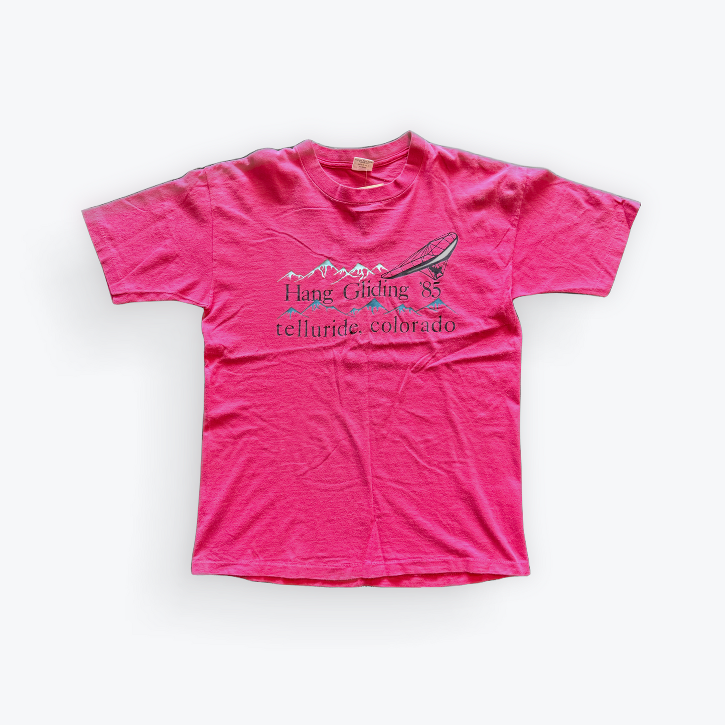 Vintage 1985 Hang Gliding Telluride, Colorado Tee