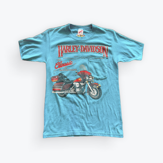 Vintage 1986 Harley Davidson The Classic of Motorcycling Shirt