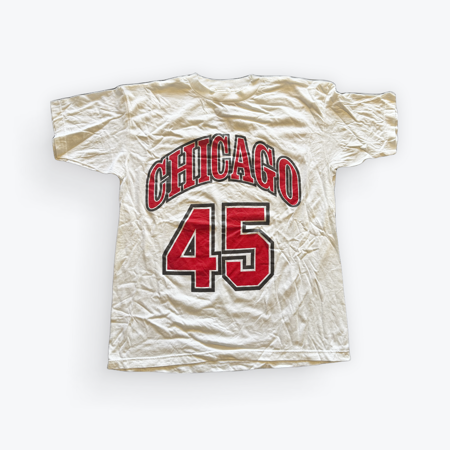 Vintage 90's New Old Stock Chicago Bulls Michael Jordan #45 Tee