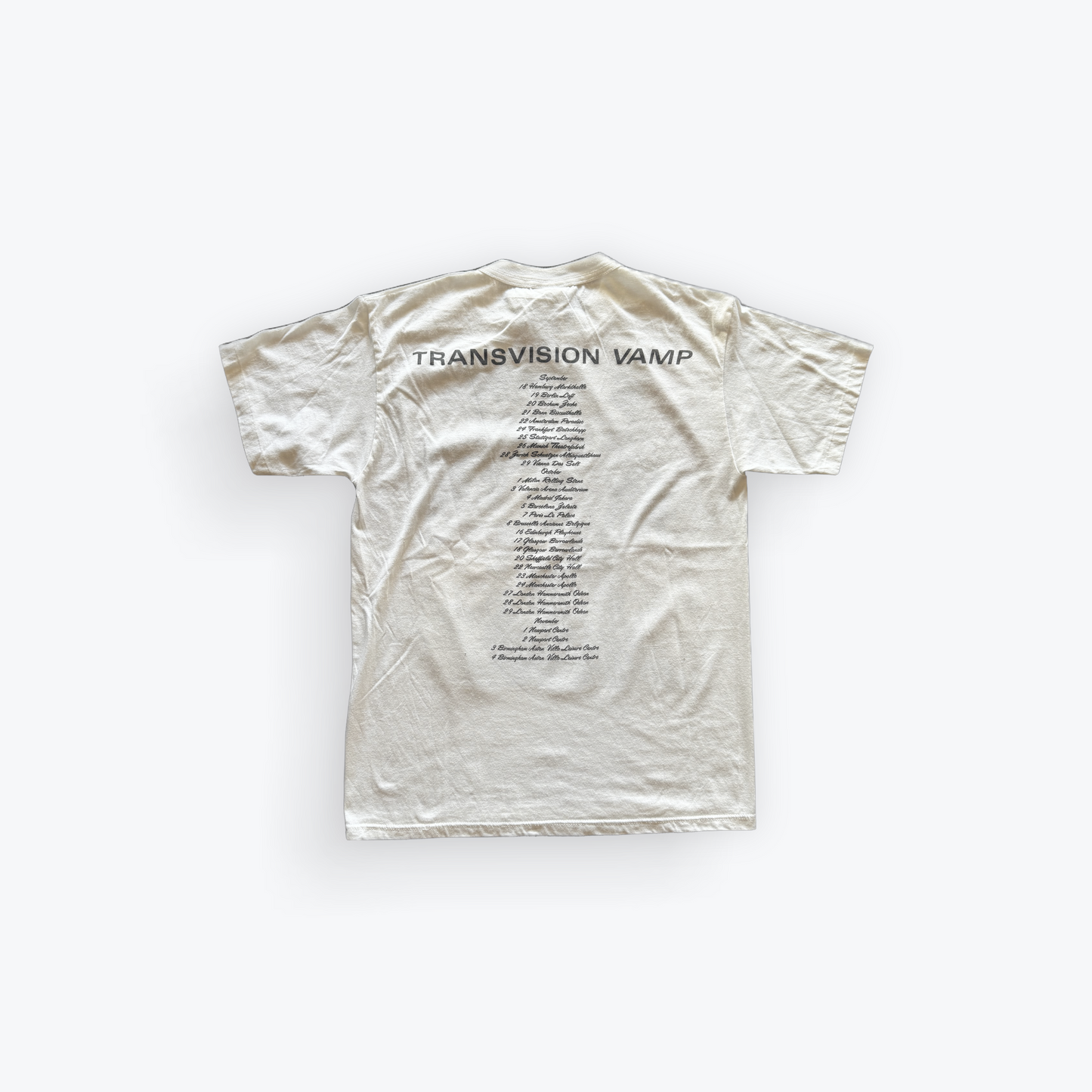 Velveteen Transvision Vamp Tour Tee