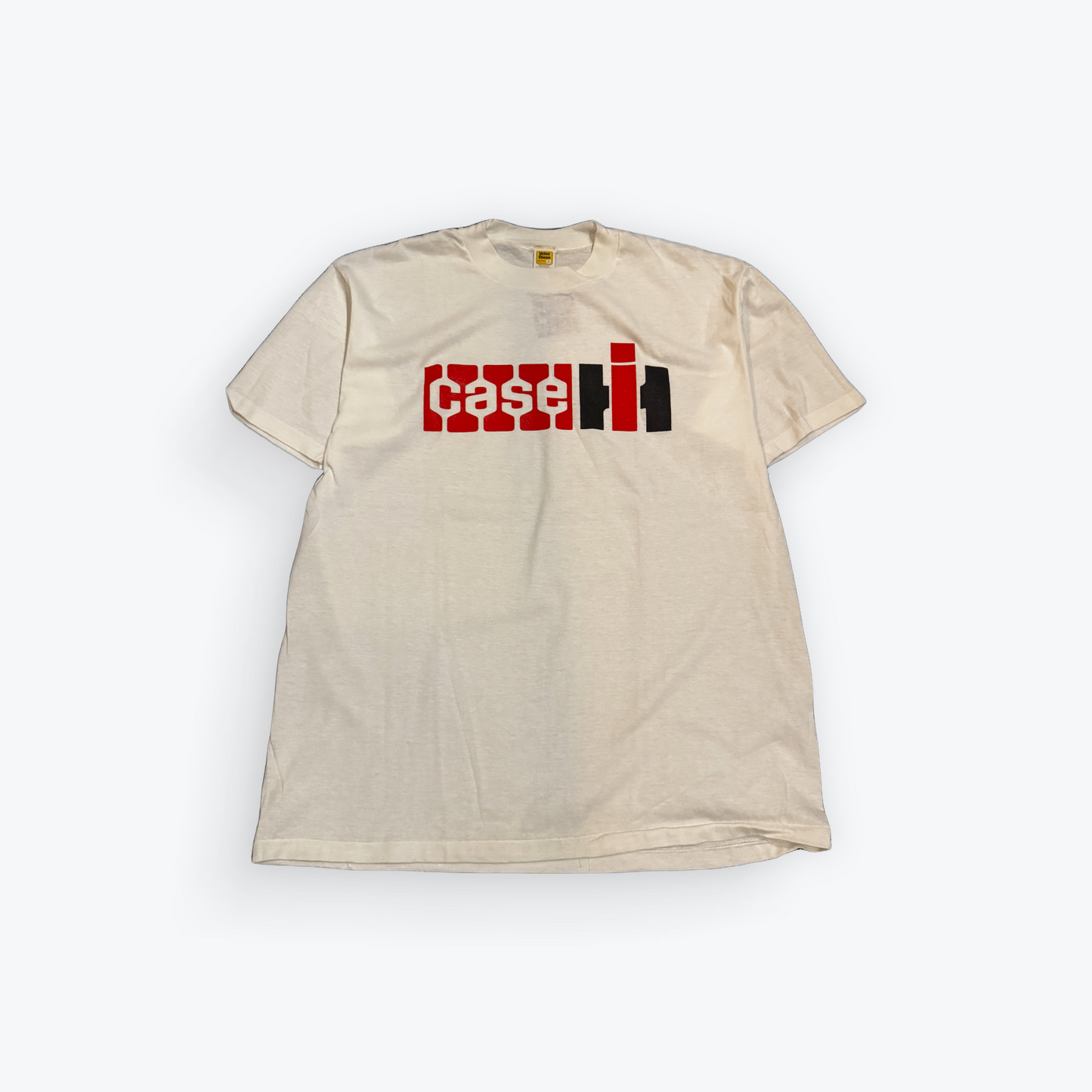 Deadstock Vintage 80's Case IH Tractor Company Logo Shirt