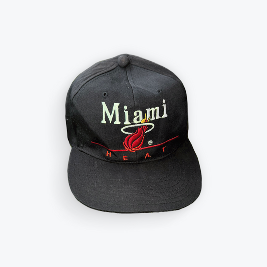 Vintage 90's NBA Miami Heat Snapback Hat