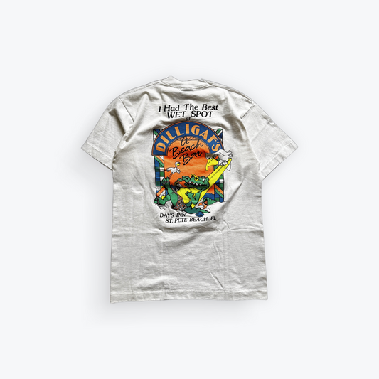 Vintage 90's St. Pete Beach Florida Dilligaf's Beach Bar Shirt