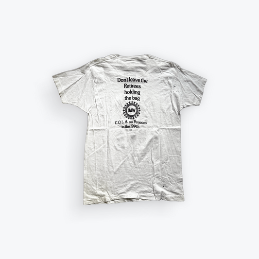 Vintage 90's UAW C.O.L.A. on Pensions Shirt