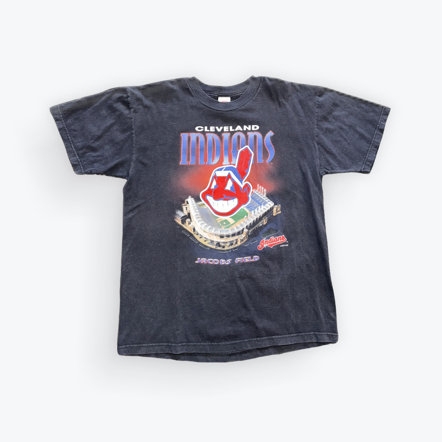Vintage 1999 True Fan Cleveland Indians Stadium Tee