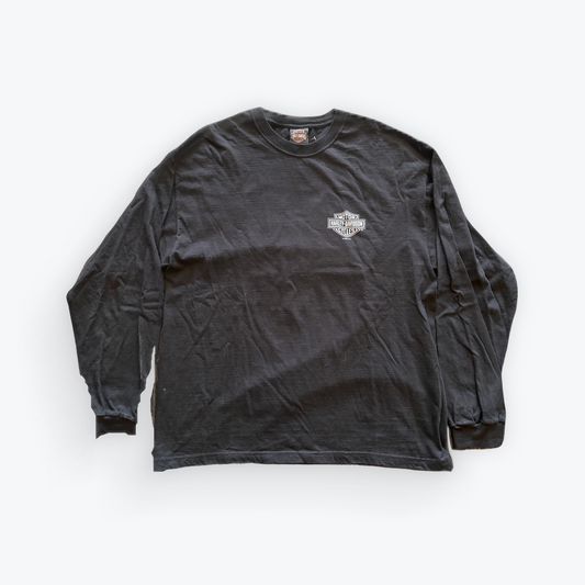 2008 Harley Davidson Big Moose Long Sleeve Tee