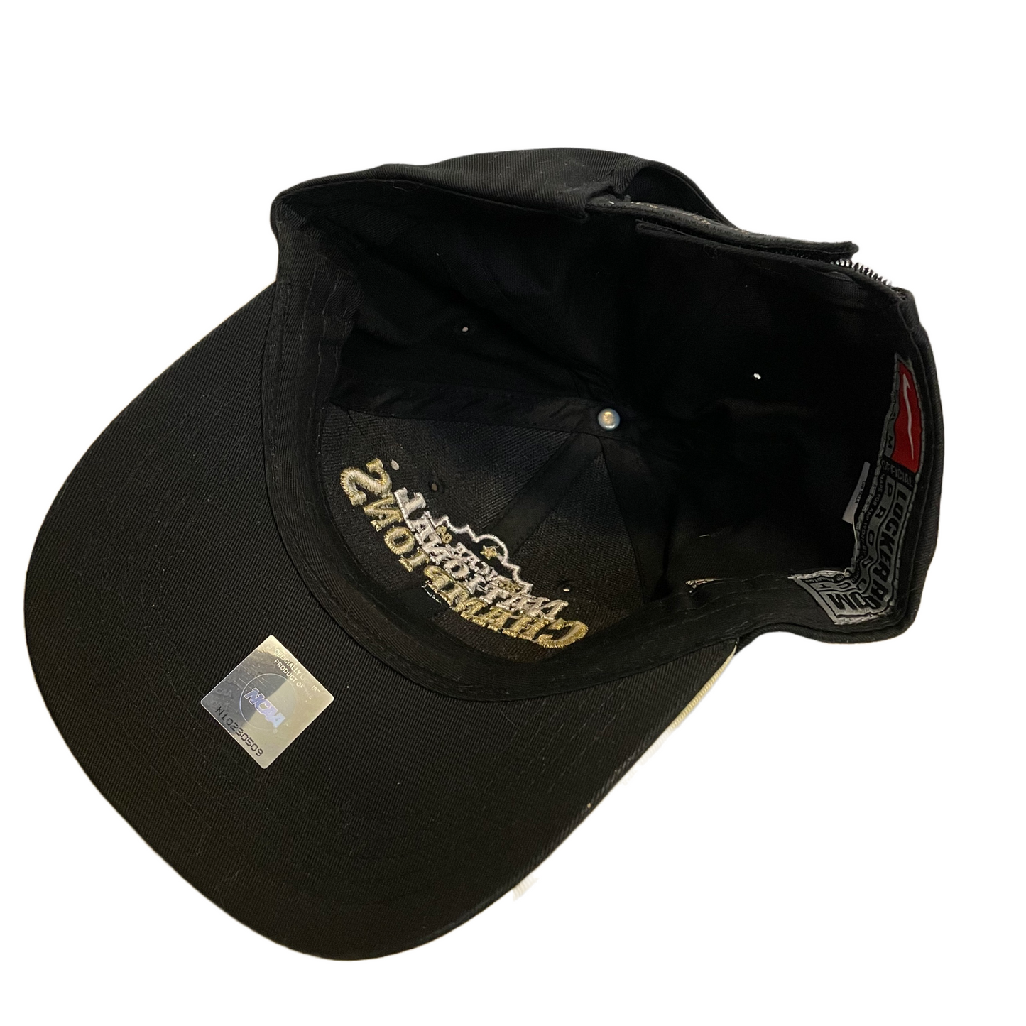 Vintage New 2004 UCONN Nike Hat NCAA Basketball Velcro Back